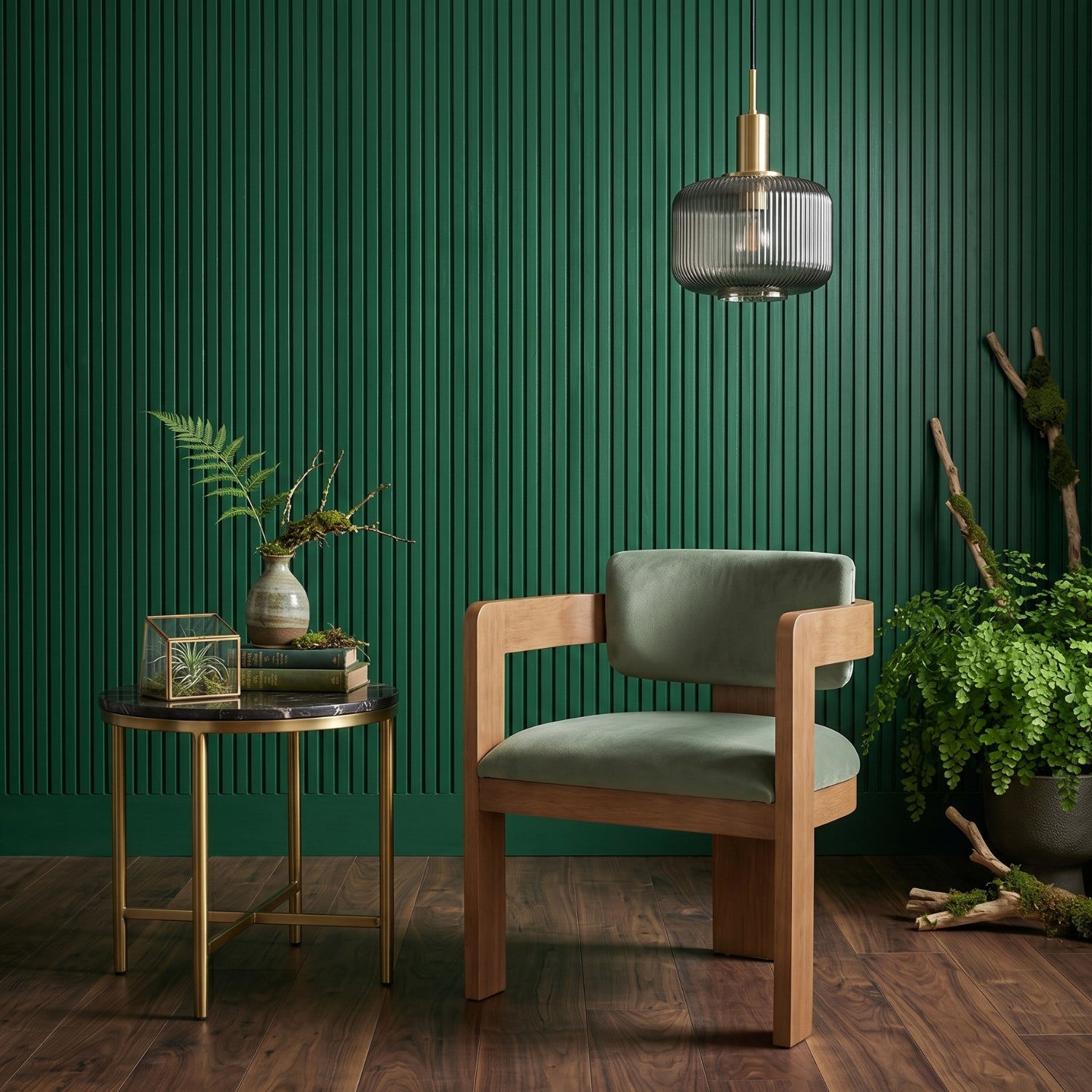 Sacha Walnut Dining Chair