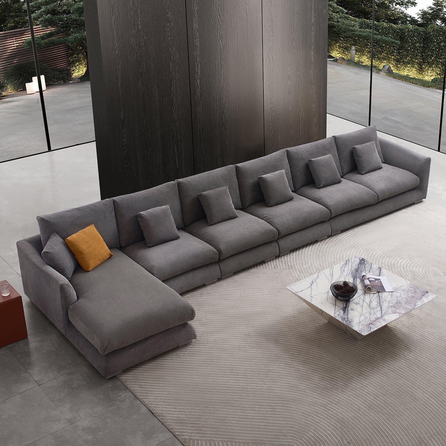 sectional - Feathers Sectional - MC - Mario Capasa