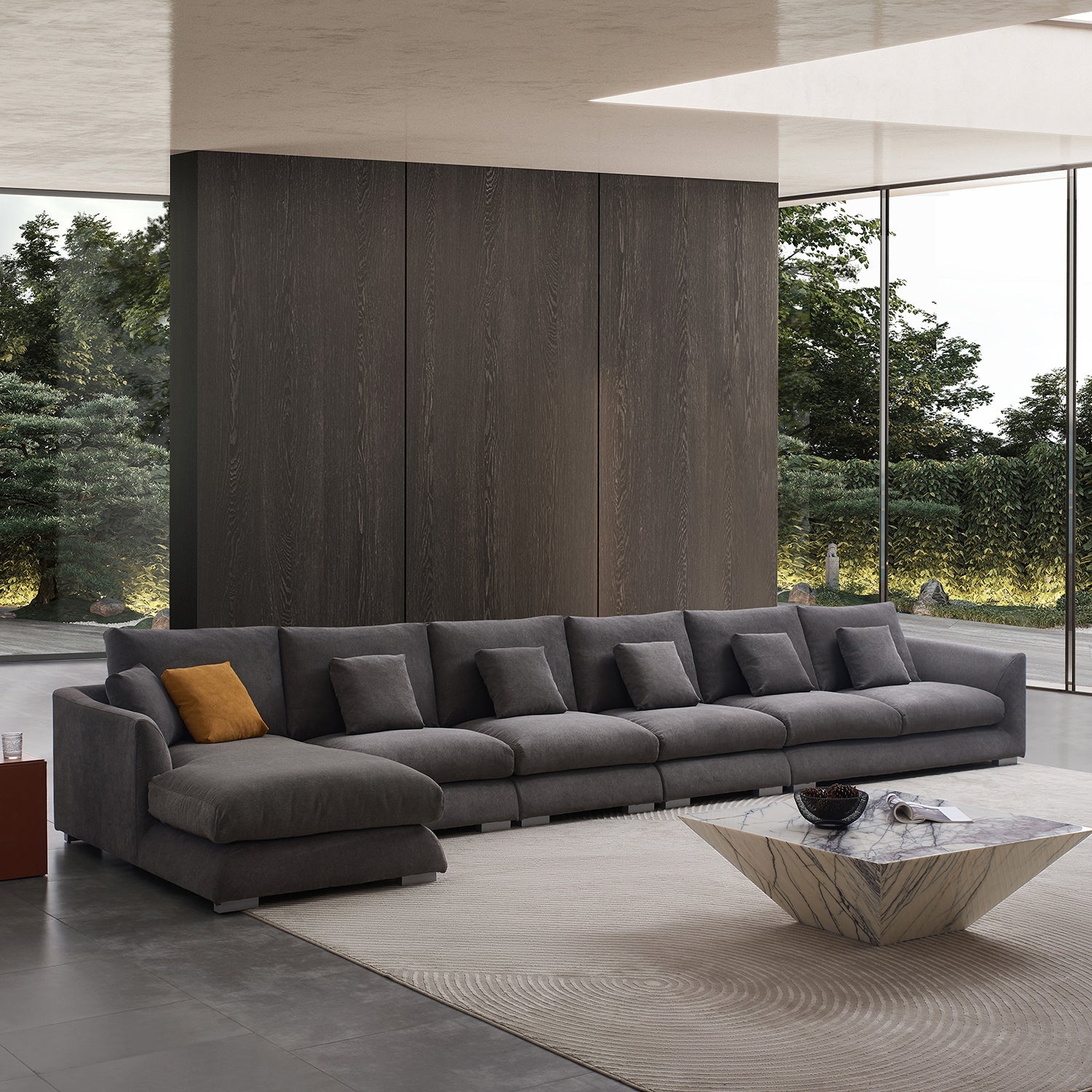 sectional - Feathers Sectional - MC - Mario Capasa