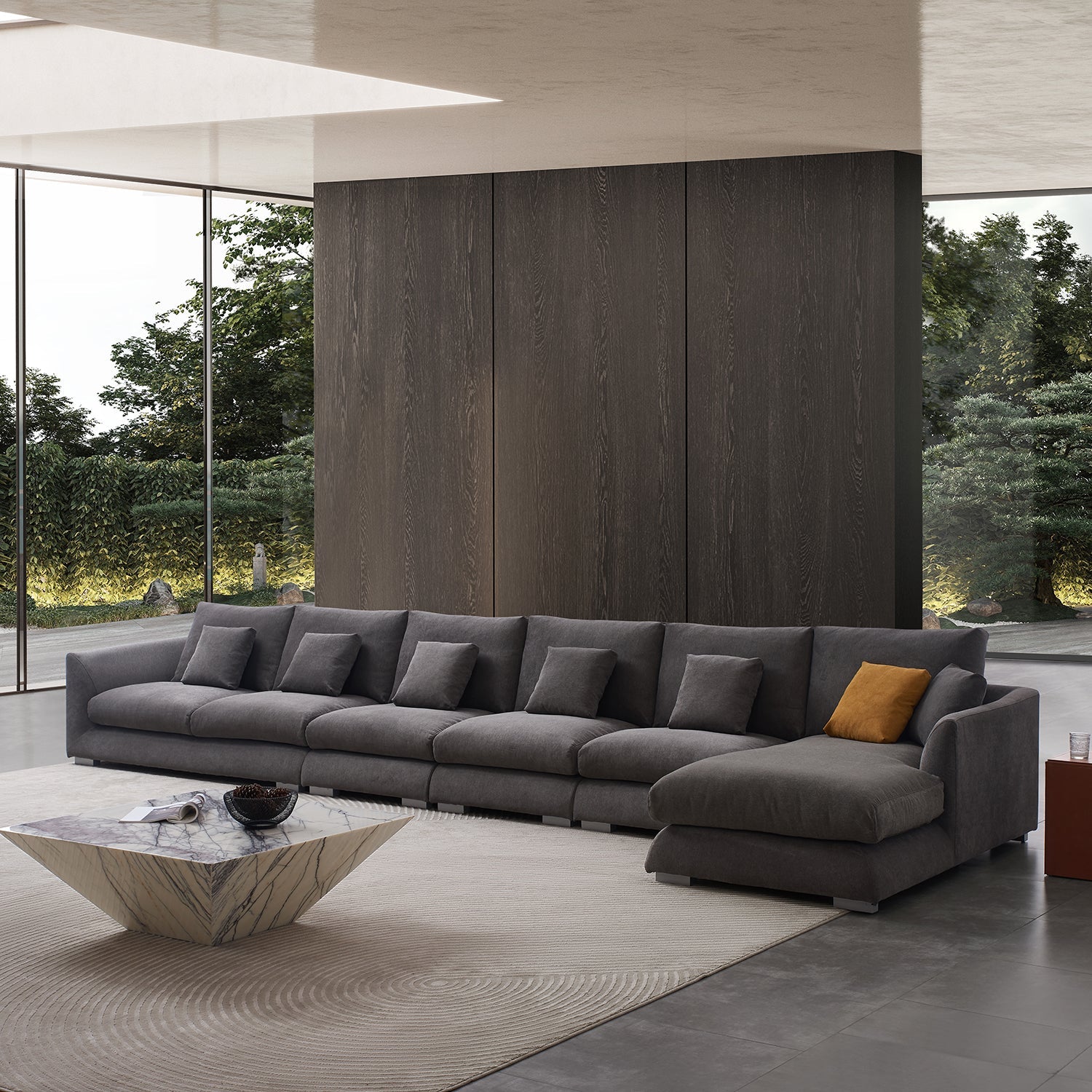 sectional - Feathers Sectional - MC - Mario Capasa