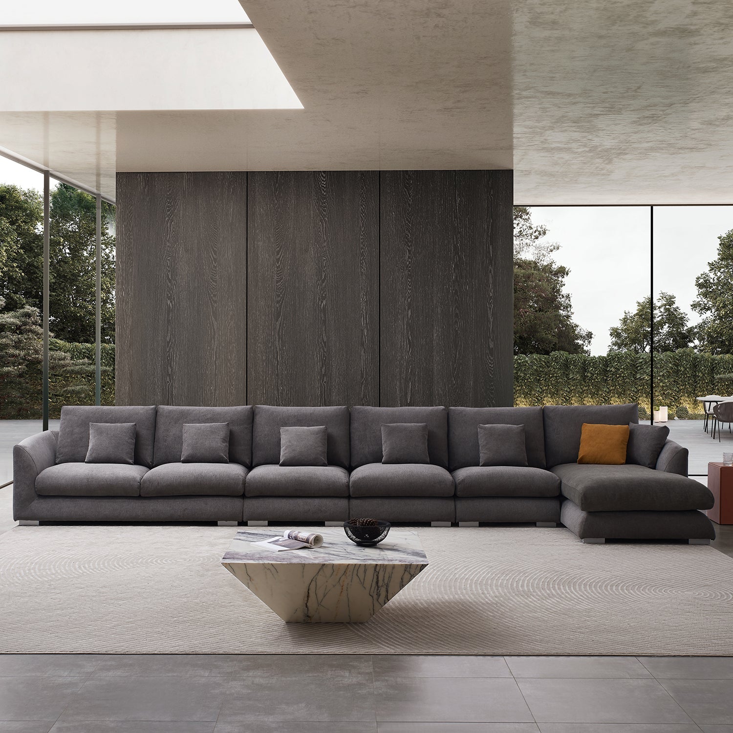 sectional - Feathers Sectional - MC - Mario Capasa