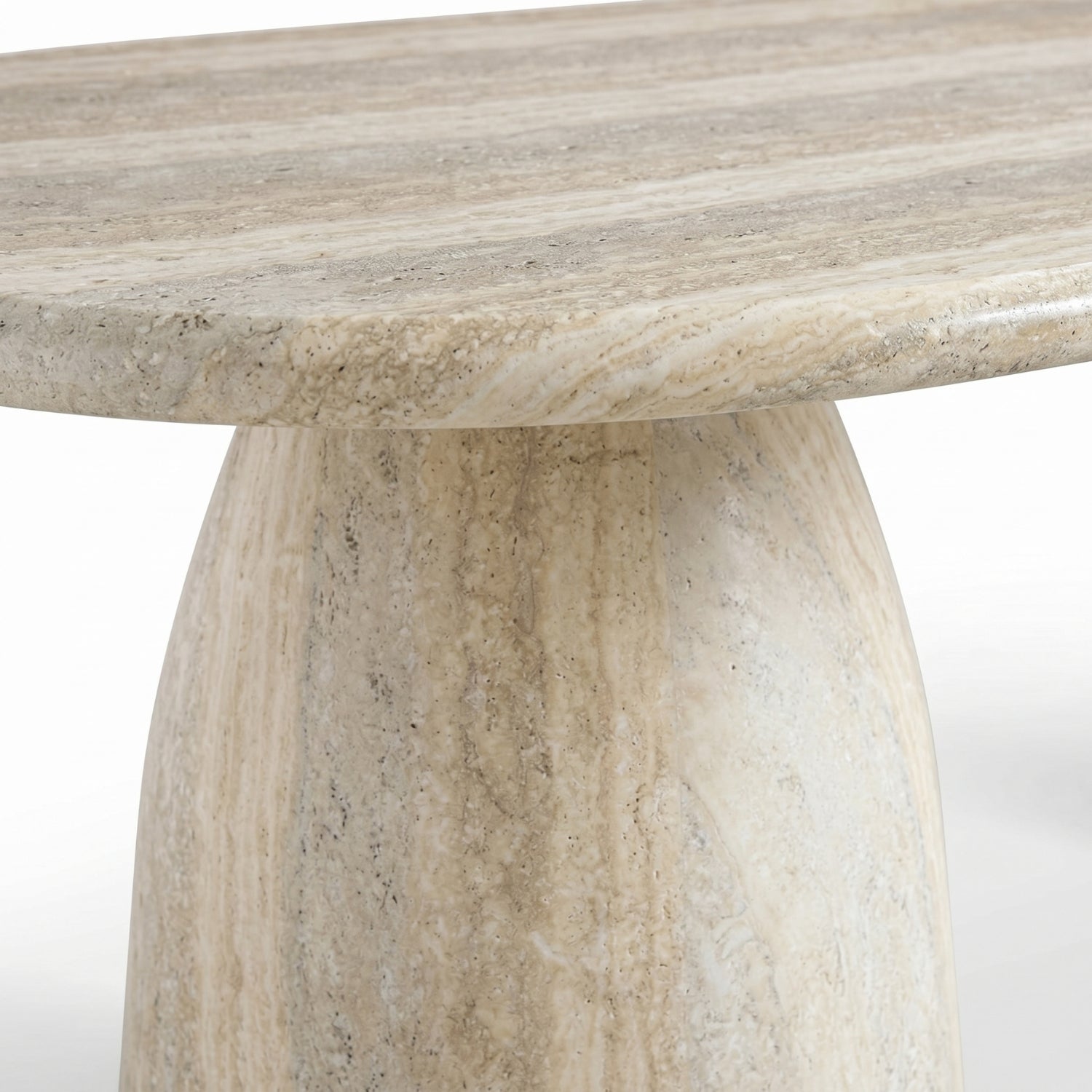 Cosenza Travertine Dining Table