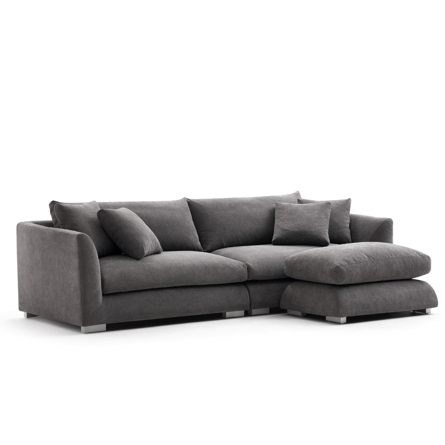 Sofa - Feathers Sofa + Ottoman - MC - Mario Capasa