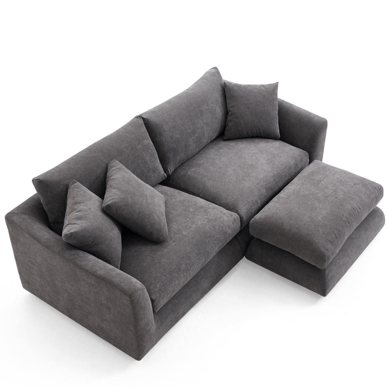 Sofa - Feathers Sofa + Ottoman - MC - Mario Capasa