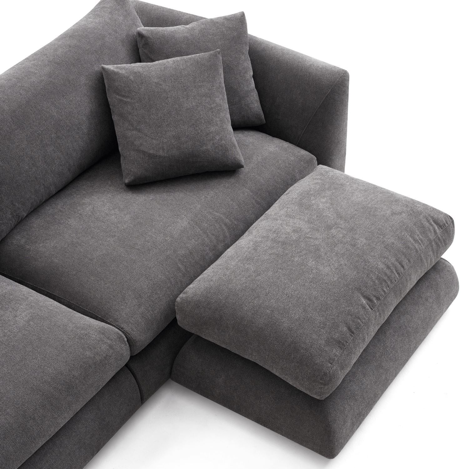 Sofa - Feathers Sofa + Ottoman - MC - Mario Capasa
