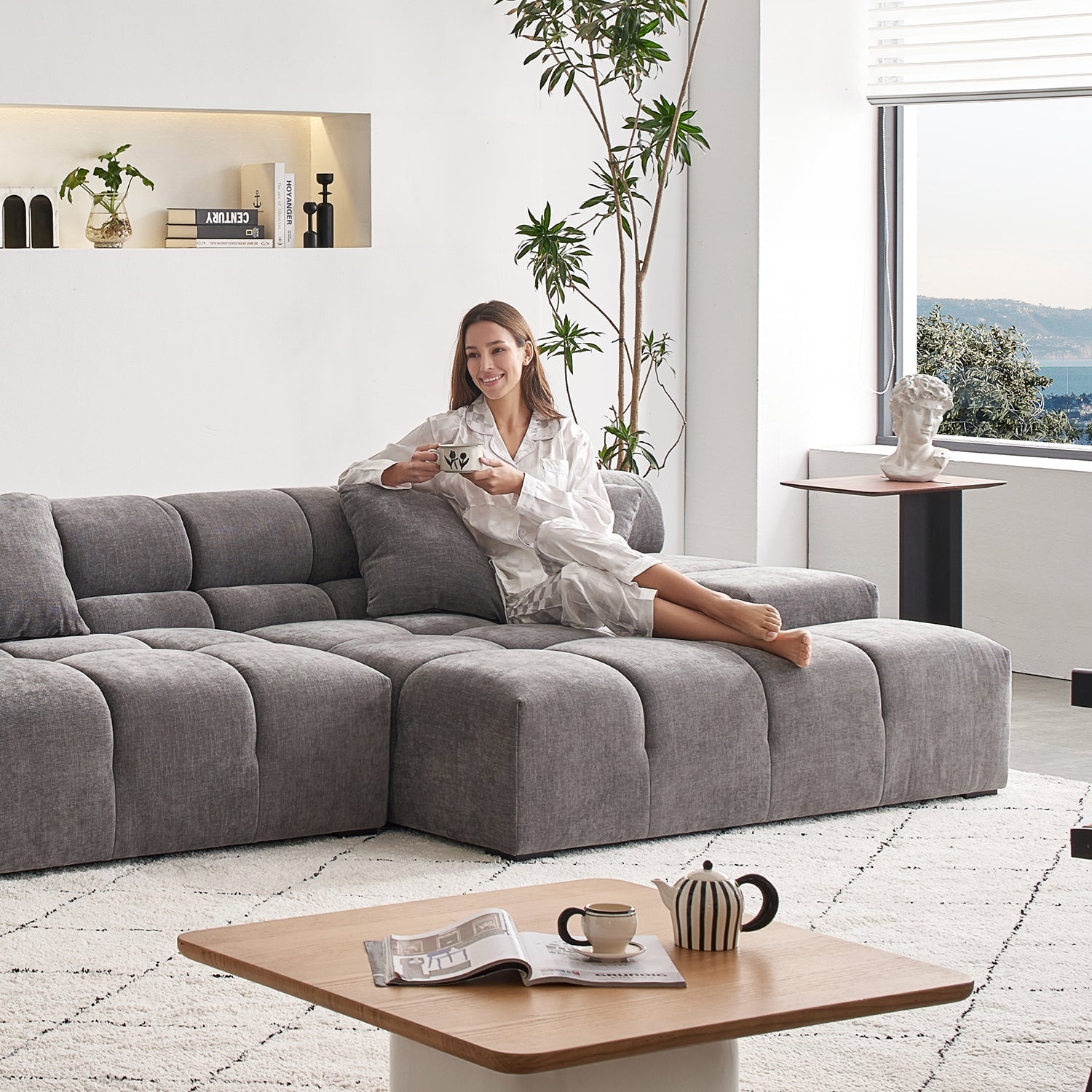 sectional - Amora Sectional - MC - Mario Capasa