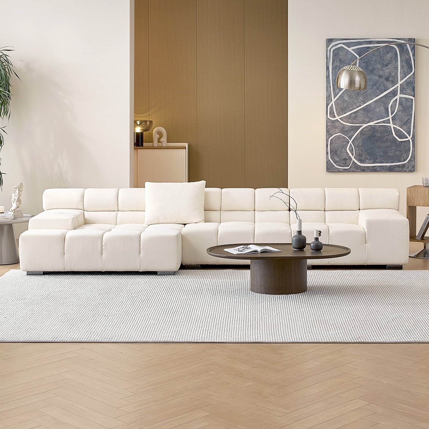 sectional - Amora Sectional Low Arm - MC - Mario Capasa