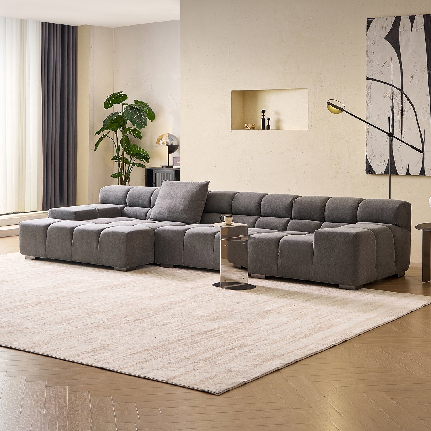 sectional - Amora Sectional Low Arm - MC - Mario Capasa