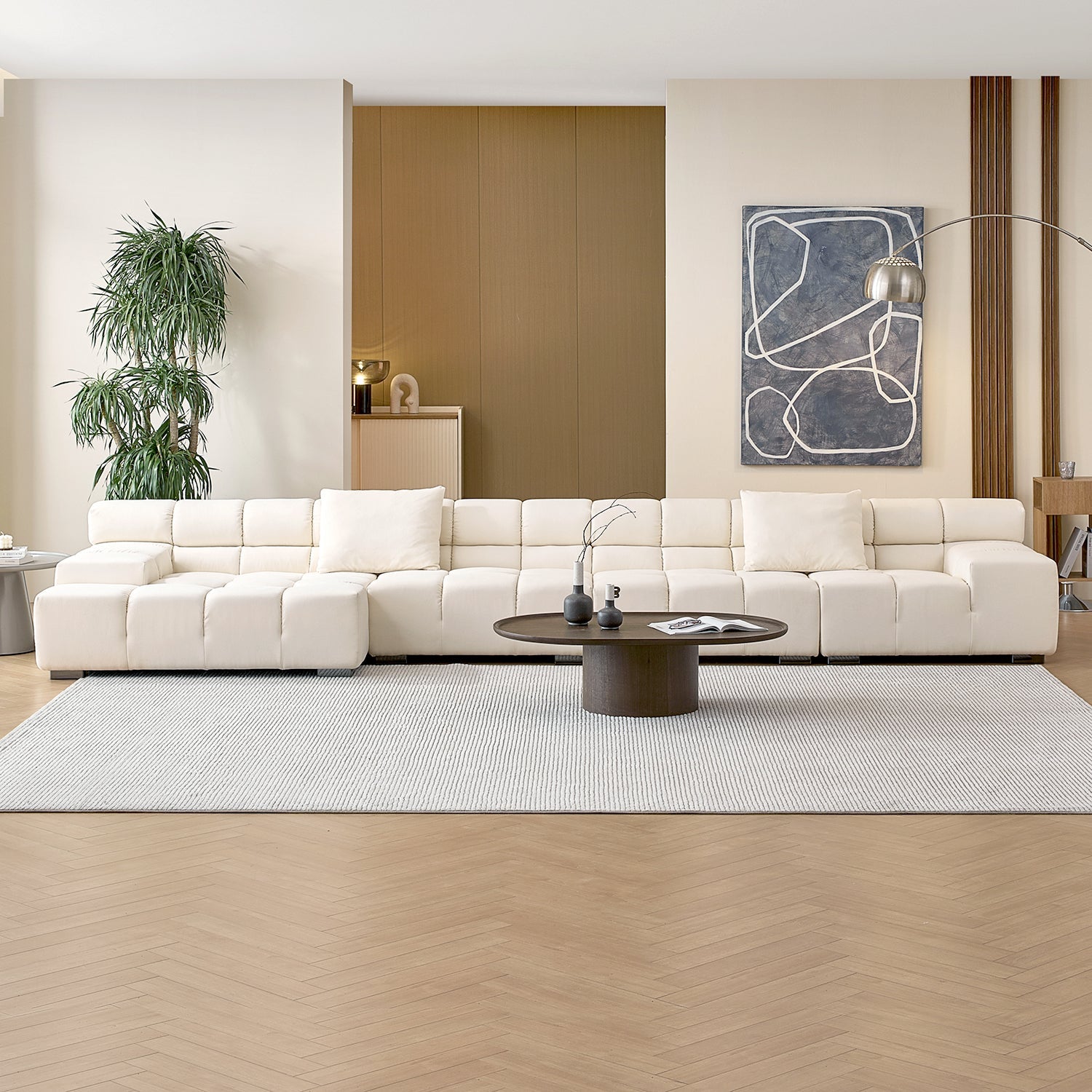 sectional - Amora Sectional Low Arm - MC - Mario Capasa