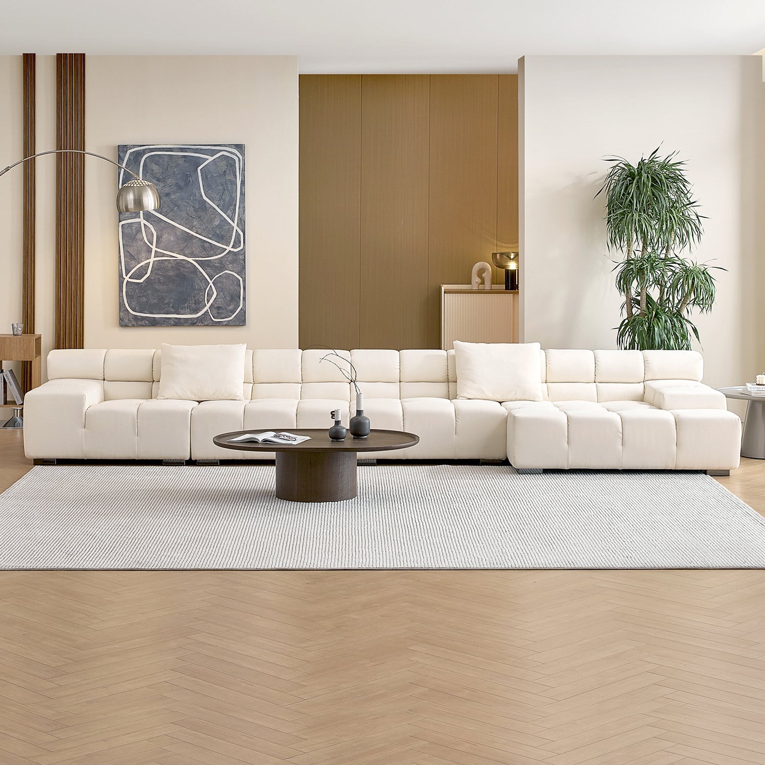 sectional - Amora Sectional Low Arm - MC - Mario Capasa