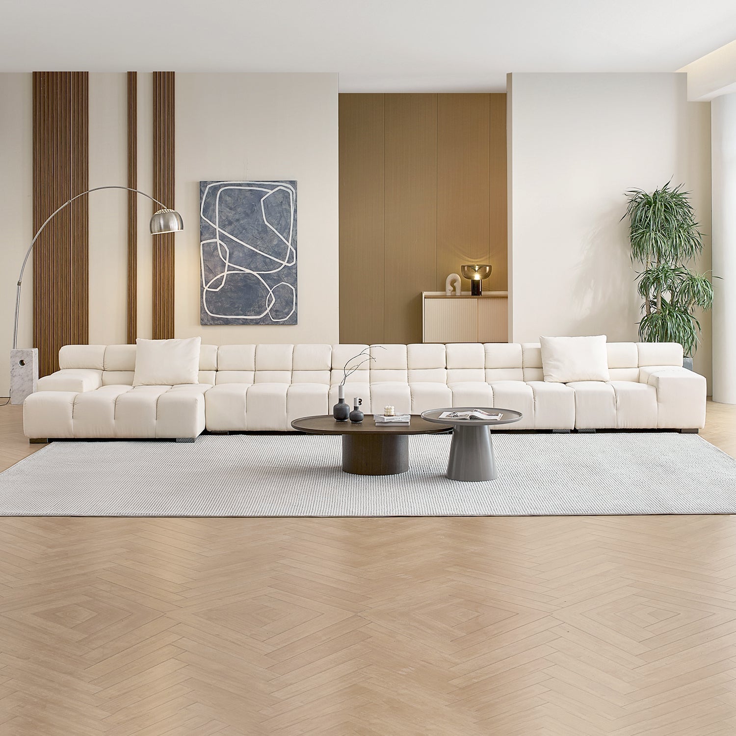 sectional - Amora Sectional Low Arm - MC - Mario Capasa