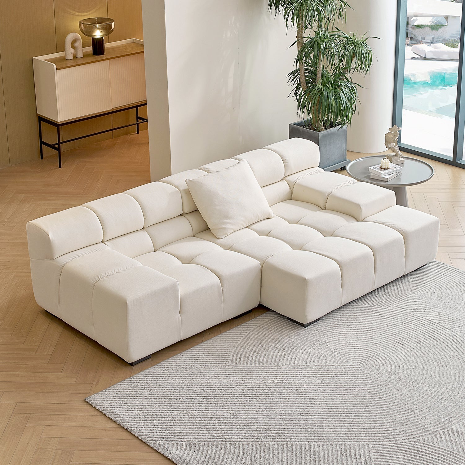 sectional - Amora Sectional Low Arm - MC - Mario Capasa
