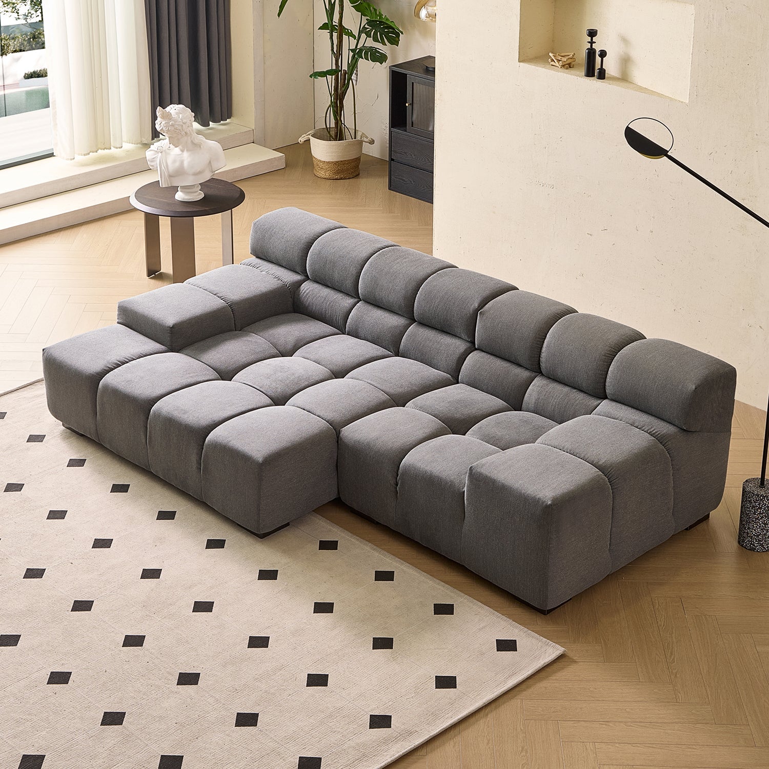 sectional - Amora Sectional Low Arm - MC - Mario Capasa
