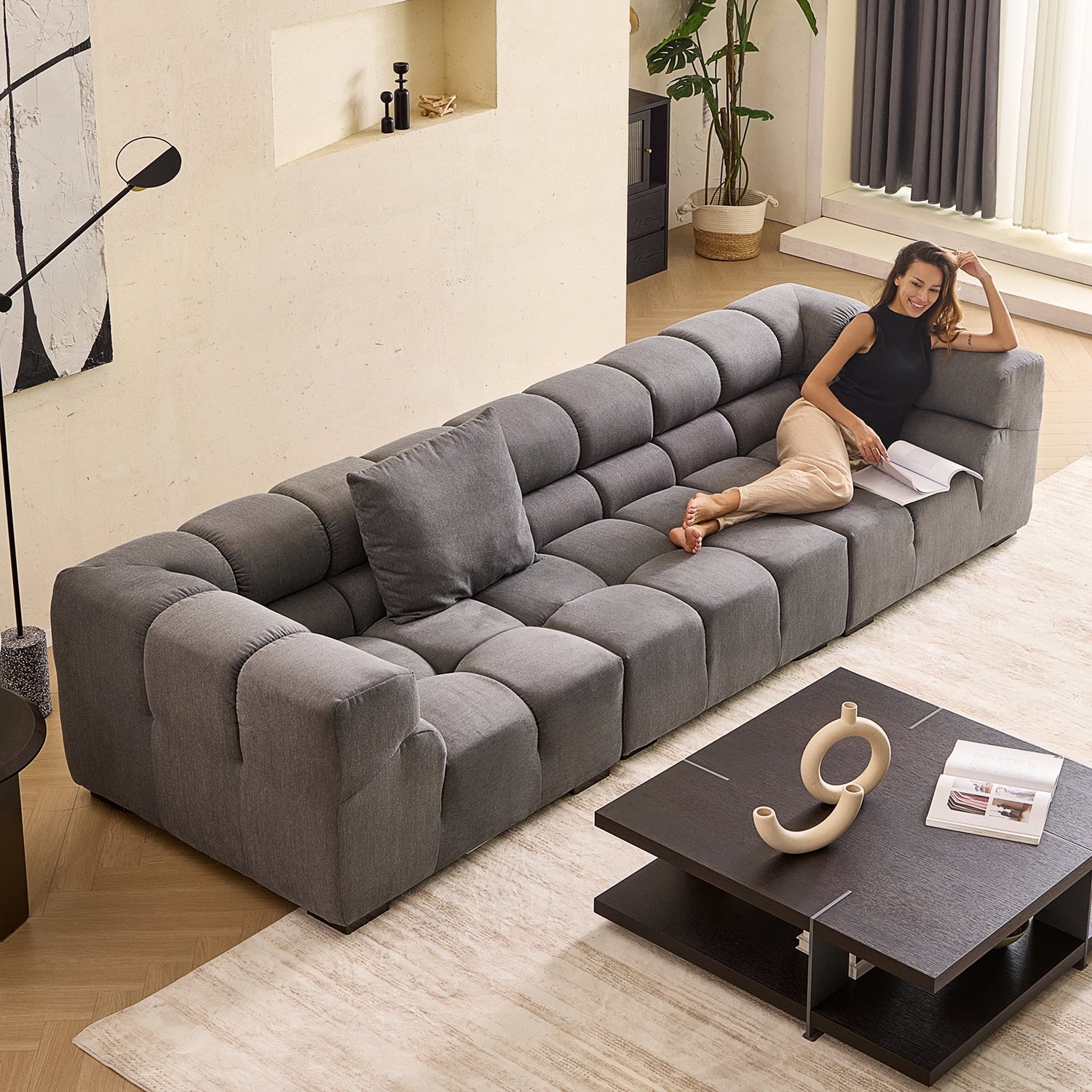 Sofa - Amora Sofa High Arms - MC - Mario Capasa