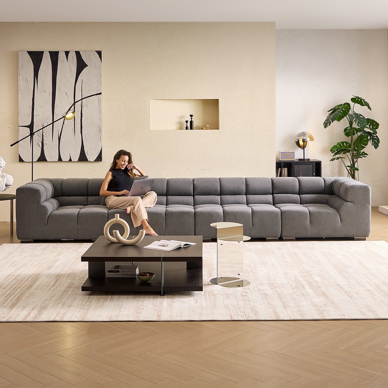 Sofa - Amora Sofa High Arms - MC - Mario Capasa