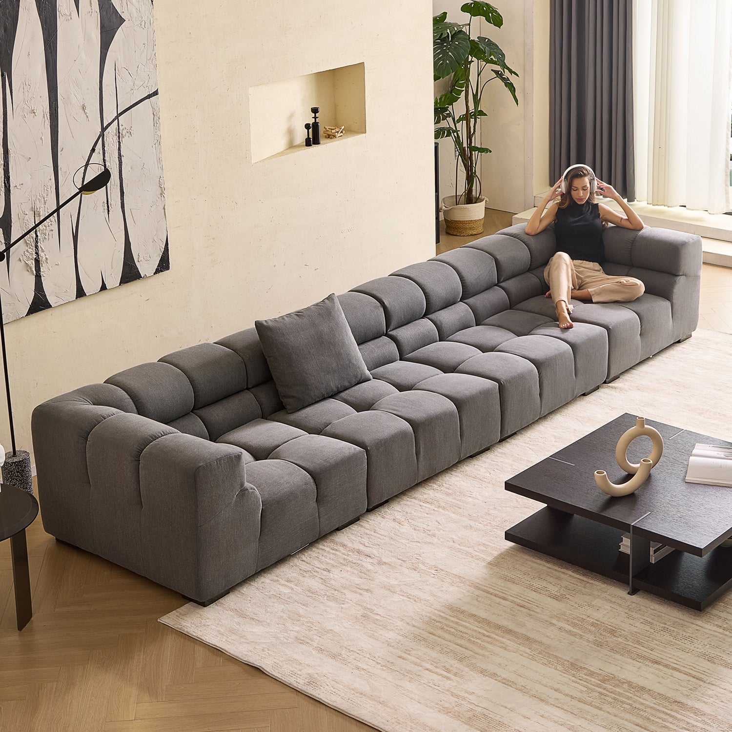 Sofa - Amora Sofa High Arms - MC - Mario Capasa