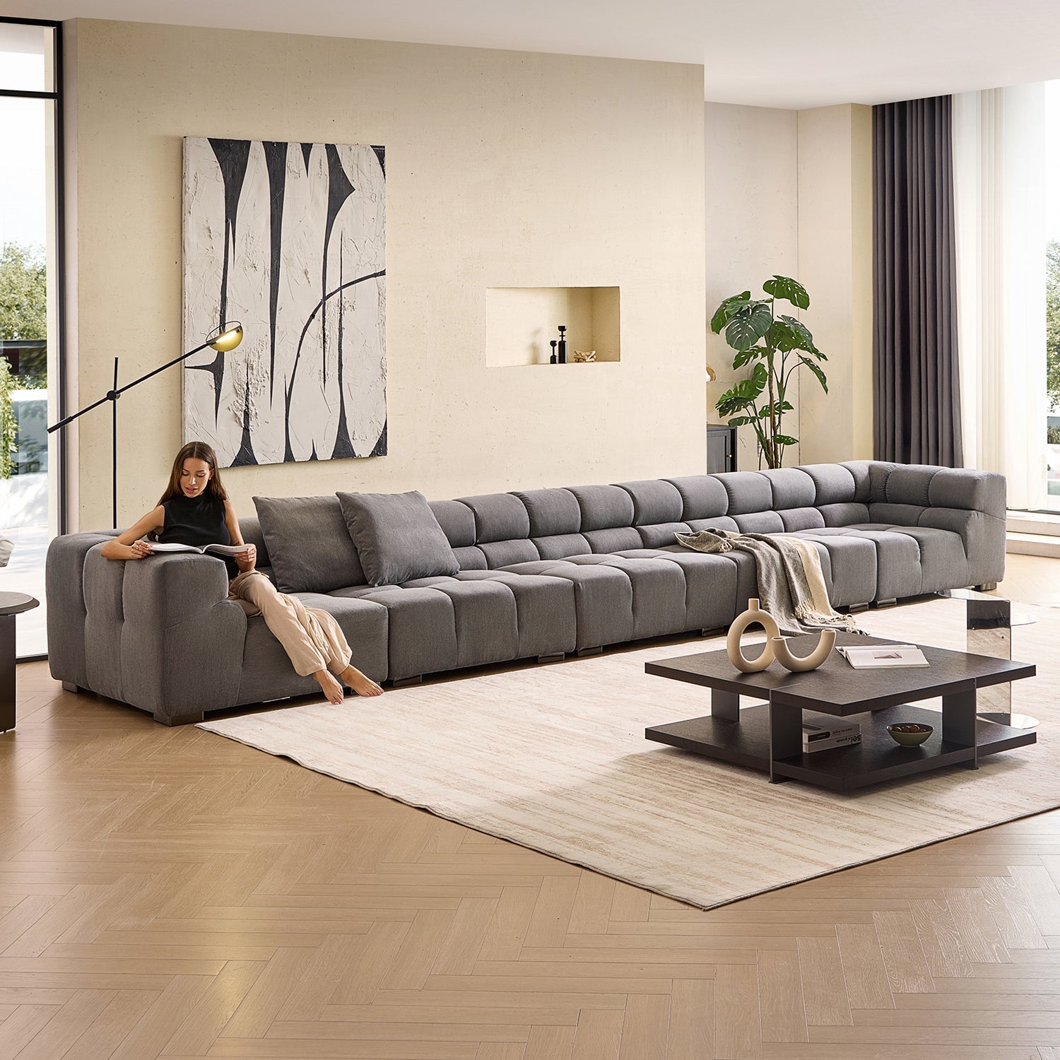 Sofa - Amora Sofa High Arms - MC - Mario Capasa