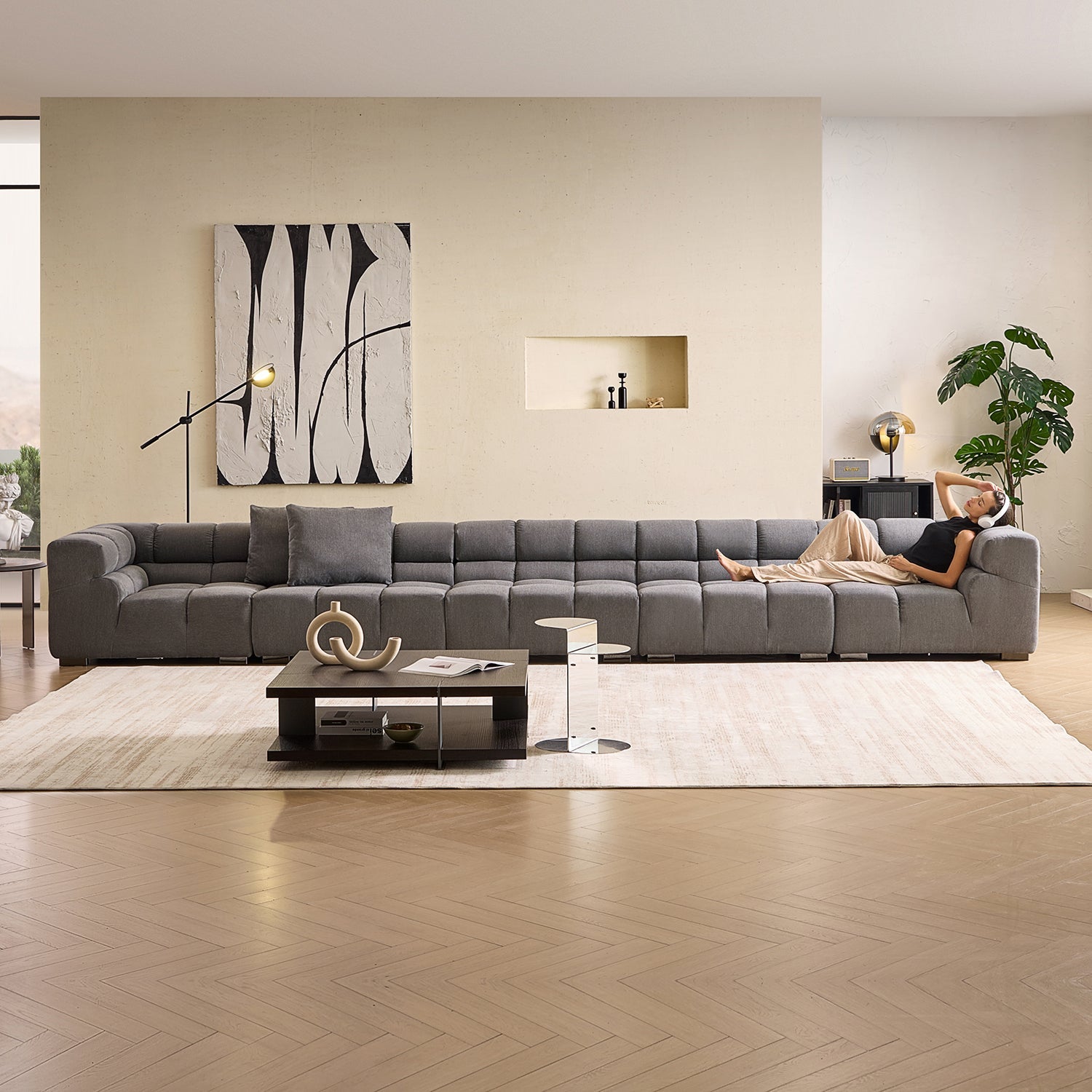 Sofa - Amora Sofa High Arms - MC - Mario Capasa