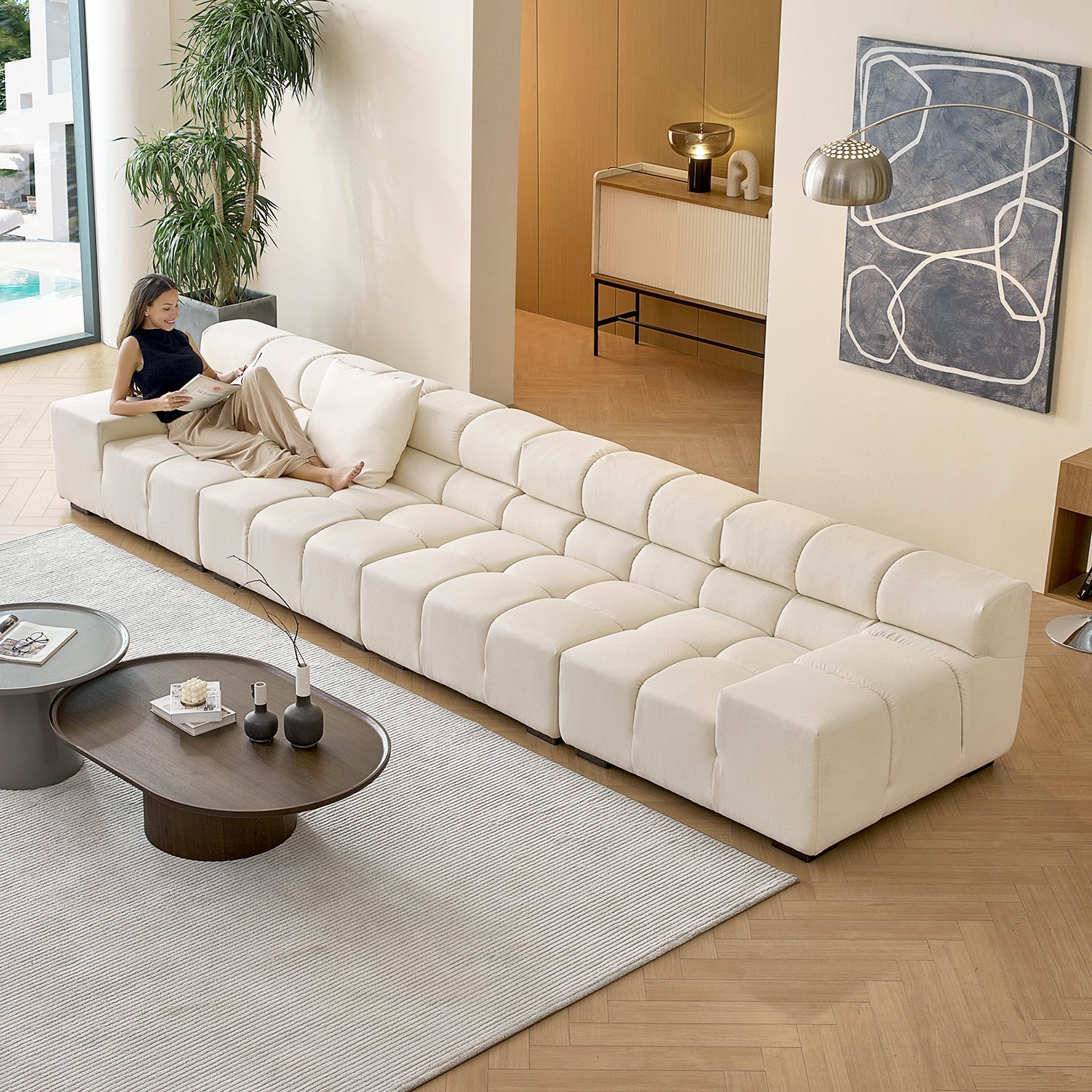 Sofa - Amora Sofa Low Arms - MC - Mario Capasa