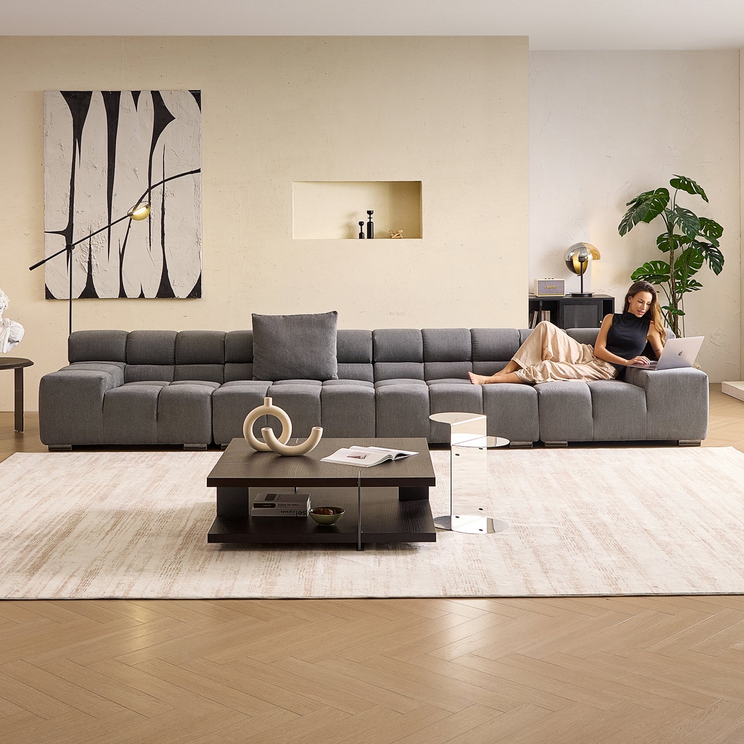 Sofa - Amora Sofa Low Arms - MC - Mario Capasa