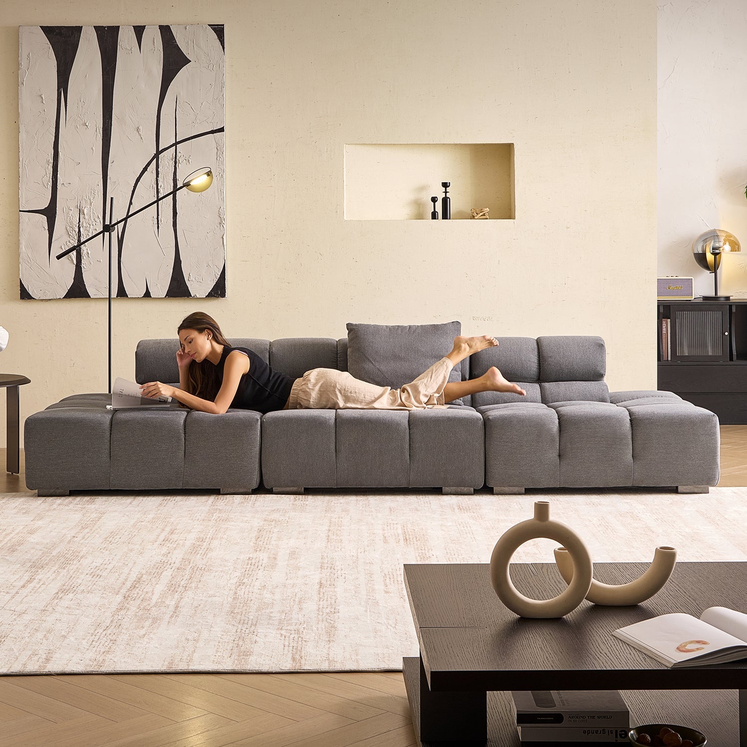 Sofa - Amora Sofa No Arms - MC - Mario Capasa