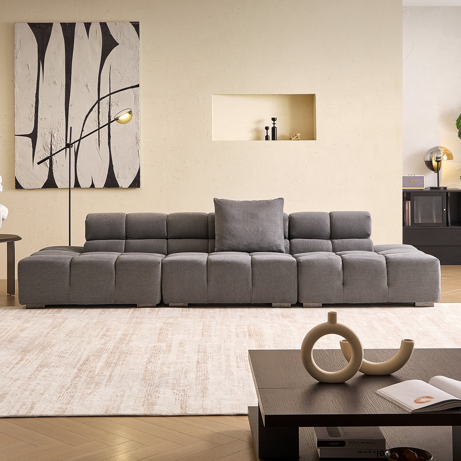 Sofa - Amora Sofa No Arms - MC - Mario Capasa
