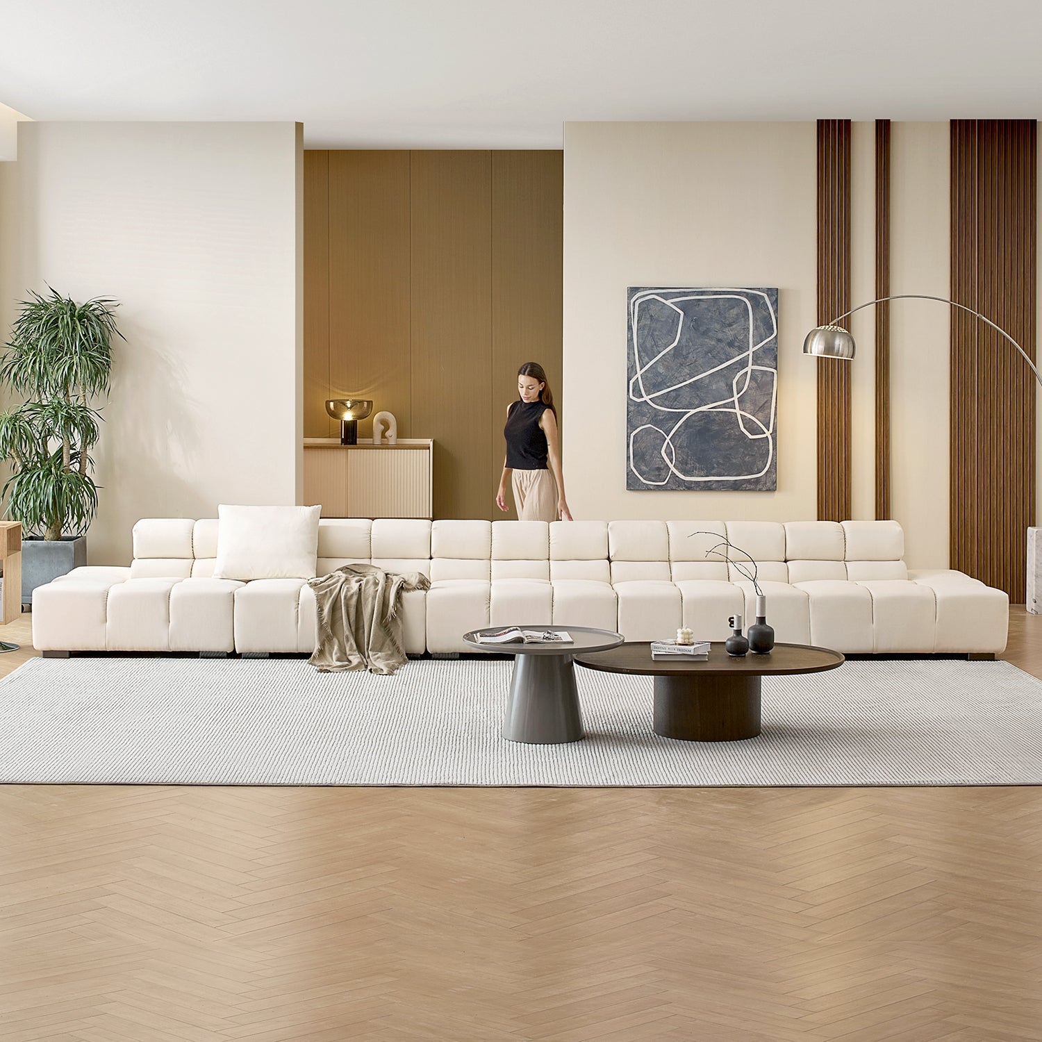 Sofa - Amora Sofa No Arms - MC - Mario Capasa