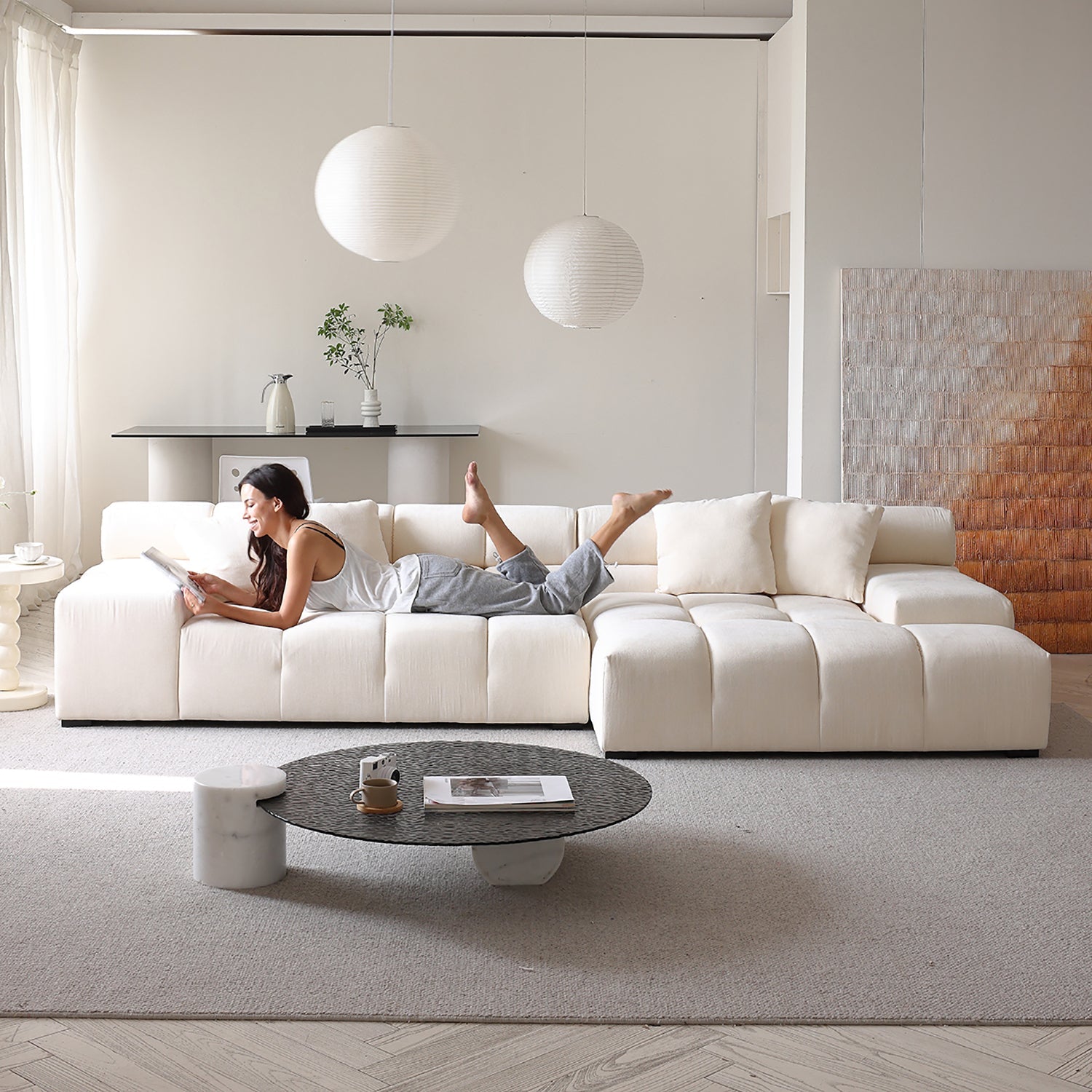 sectional - Amora Sectional - MC - Mario Capasa