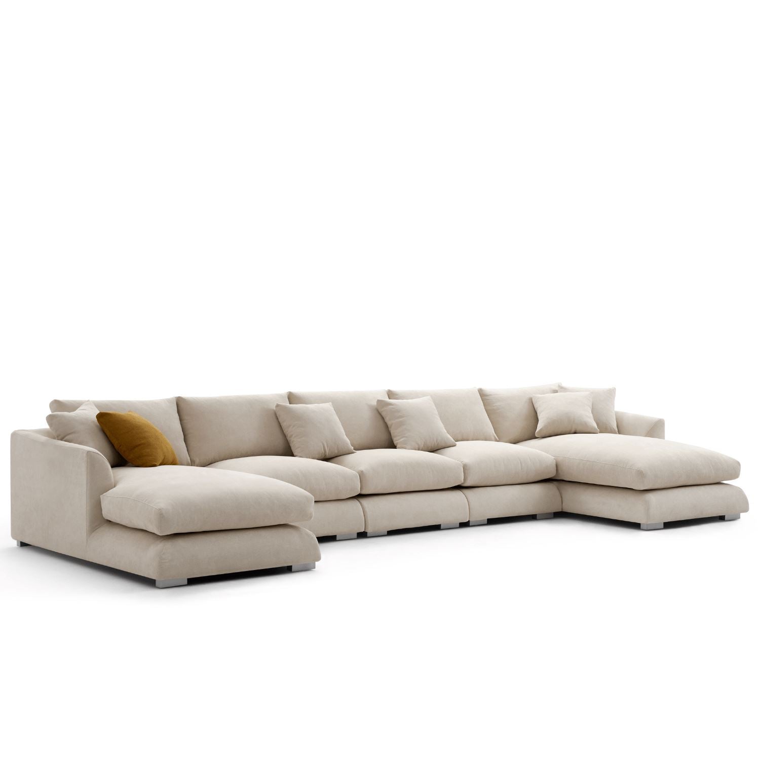 sectional - Feathers U - Sectional - MC - Mario Capasa