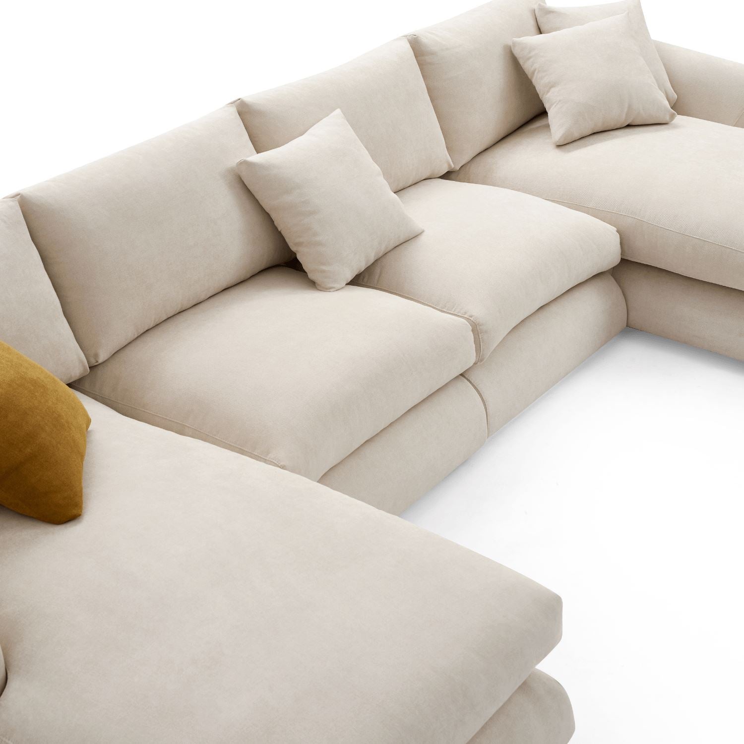 sectional - Feathers U - Sectional - MC - Mario Capasa
