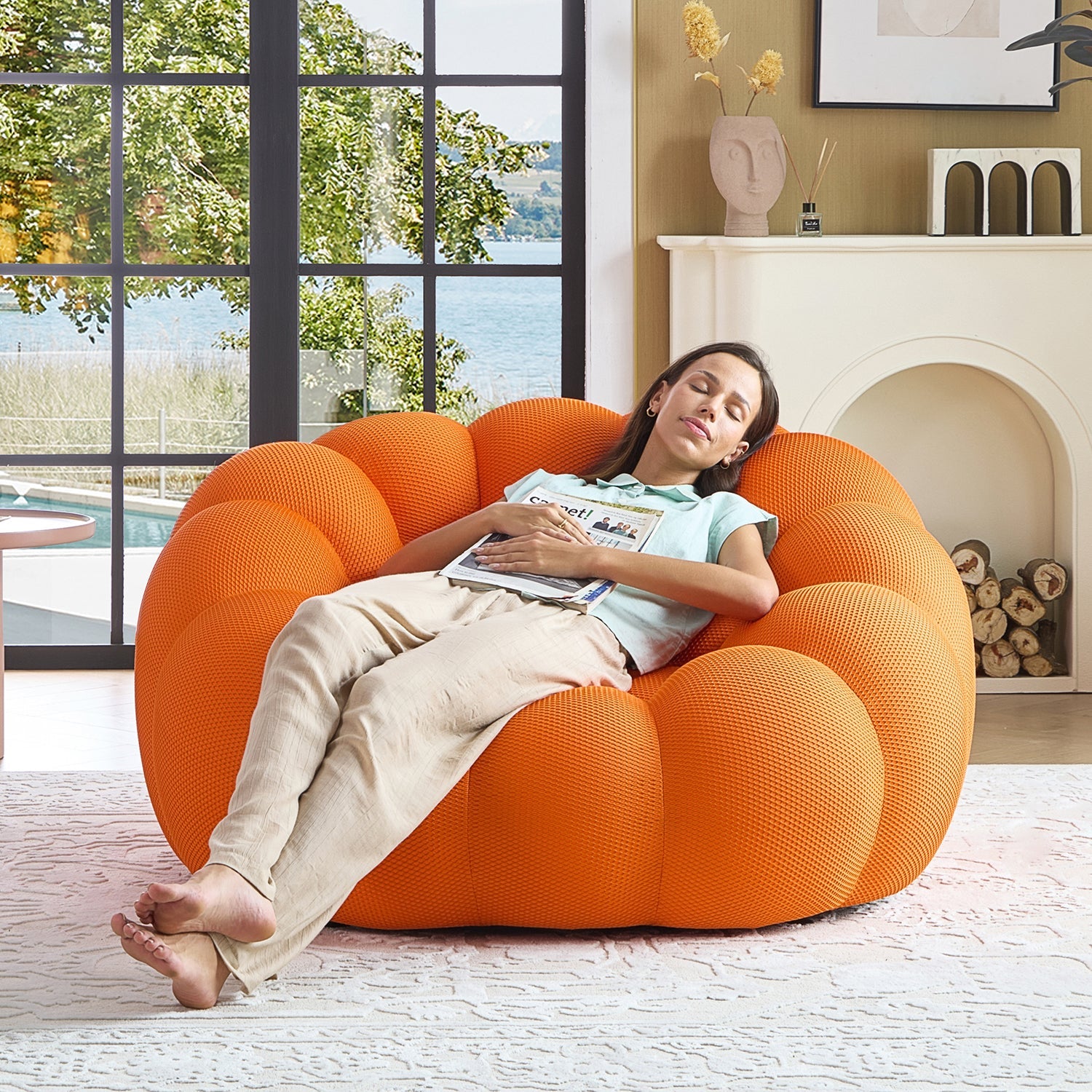 Accent Chair - Bolla Lounge Chair - MC - Mario Capasa