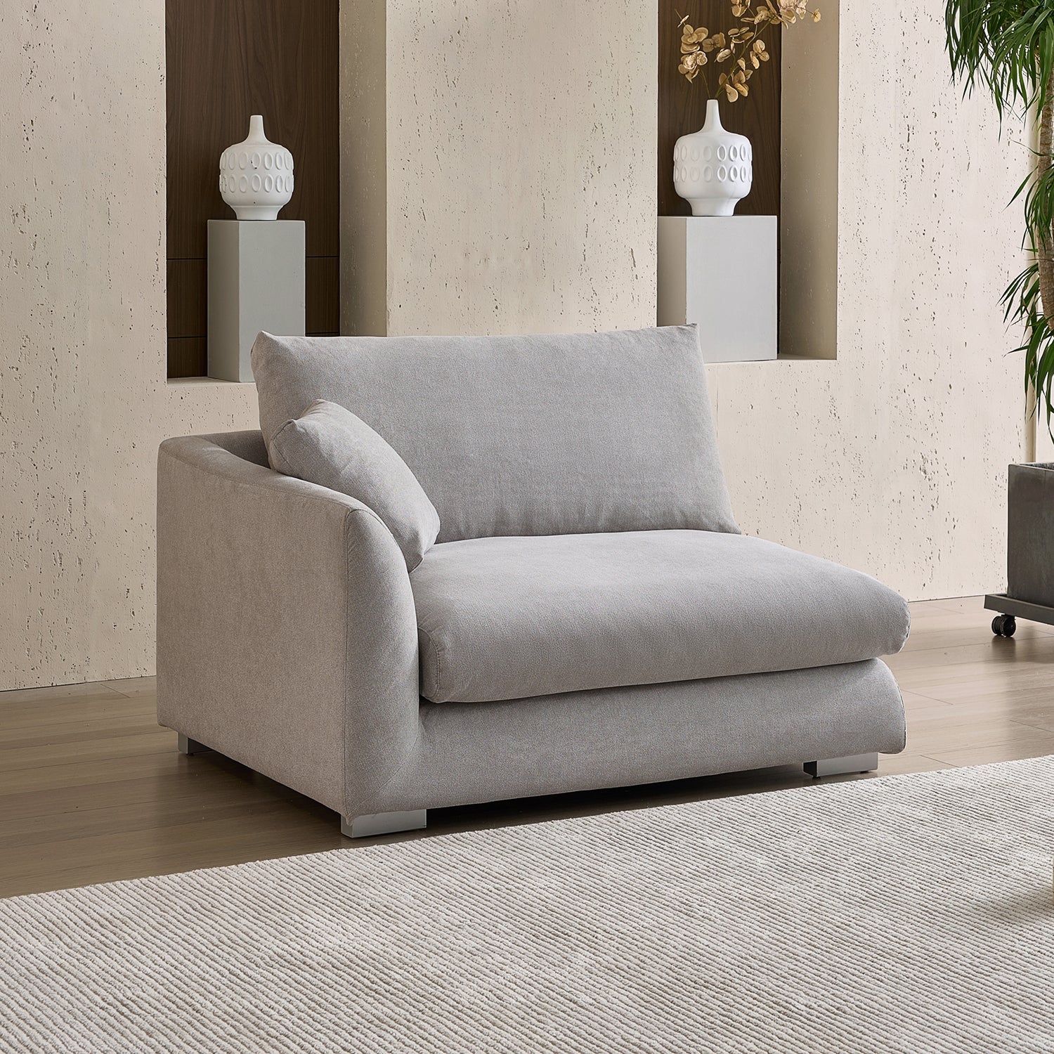 Modular - Feathers - Side Sofa - MC - Mario Capasa