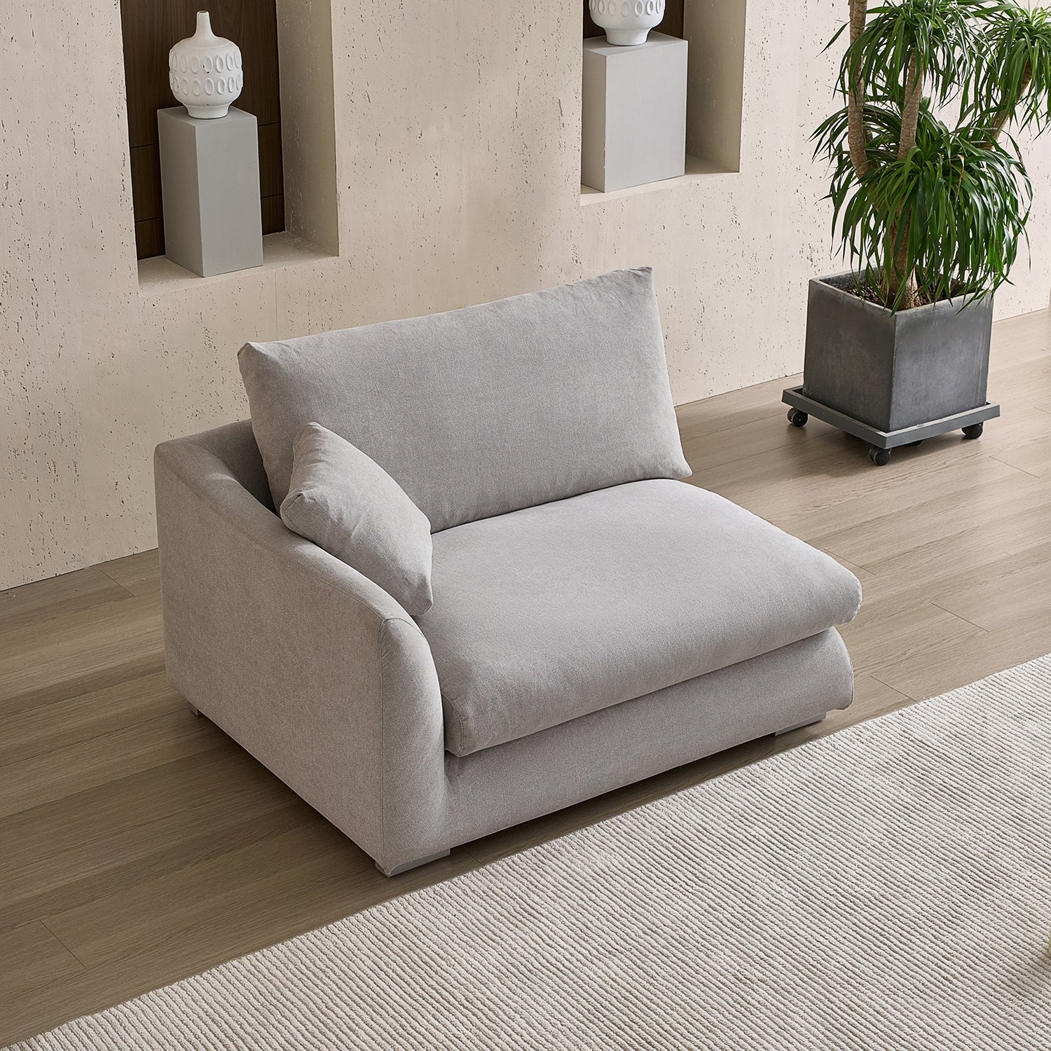 Modular - Feathers - Side Sofa - MC - Mario Capasa