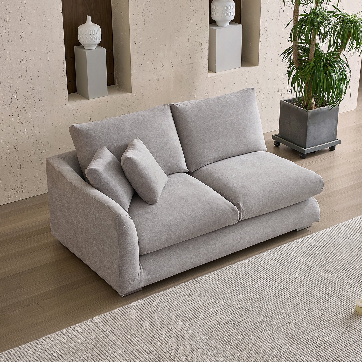 Modular - Feathers - Side Sofa - MC - Mario Capasa
