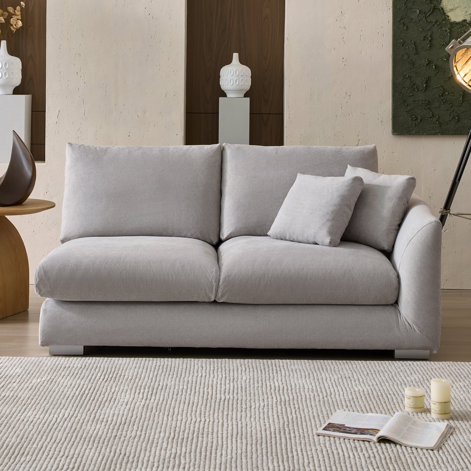 Modular - Feathers - Side Sofa - MC - Mario Capasa