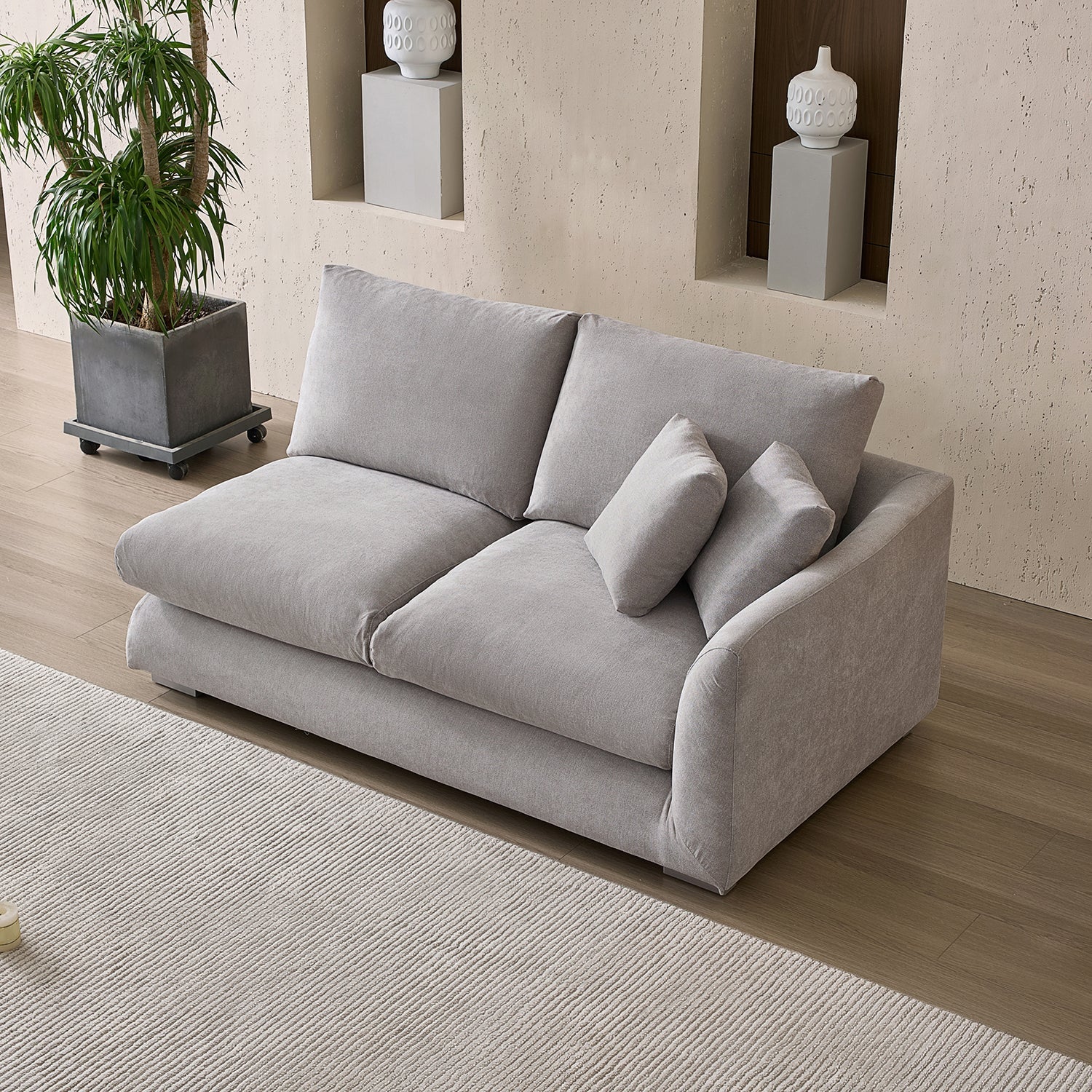 Modular - Feathers - Side Sofa - MC - Mario Capasa