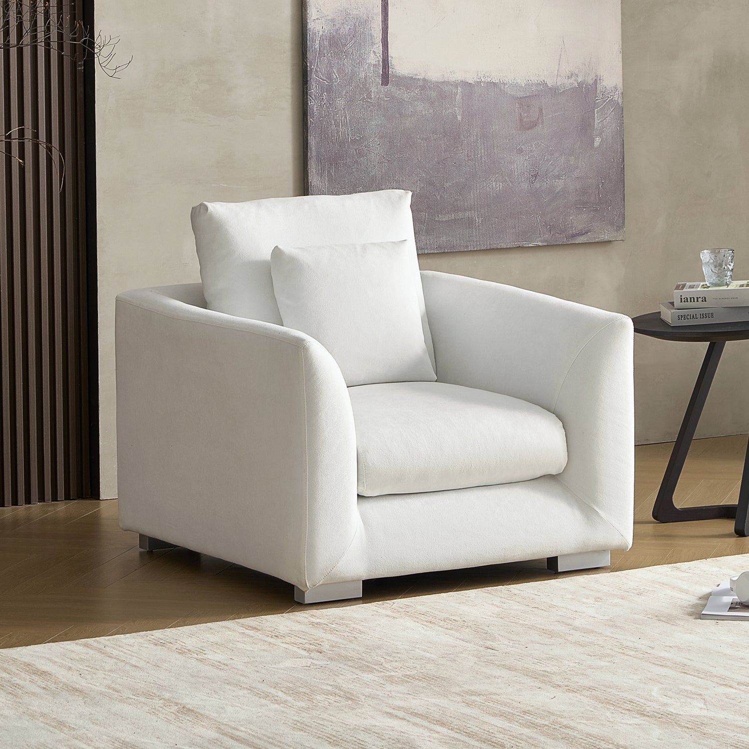 Accent Chair - Feathers Armchair - MC - Mario Capasa