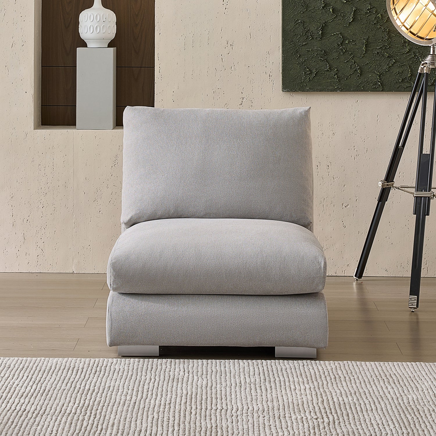 Modular - Feathers 1 - Seater - Armless - MC - Mario Capasa