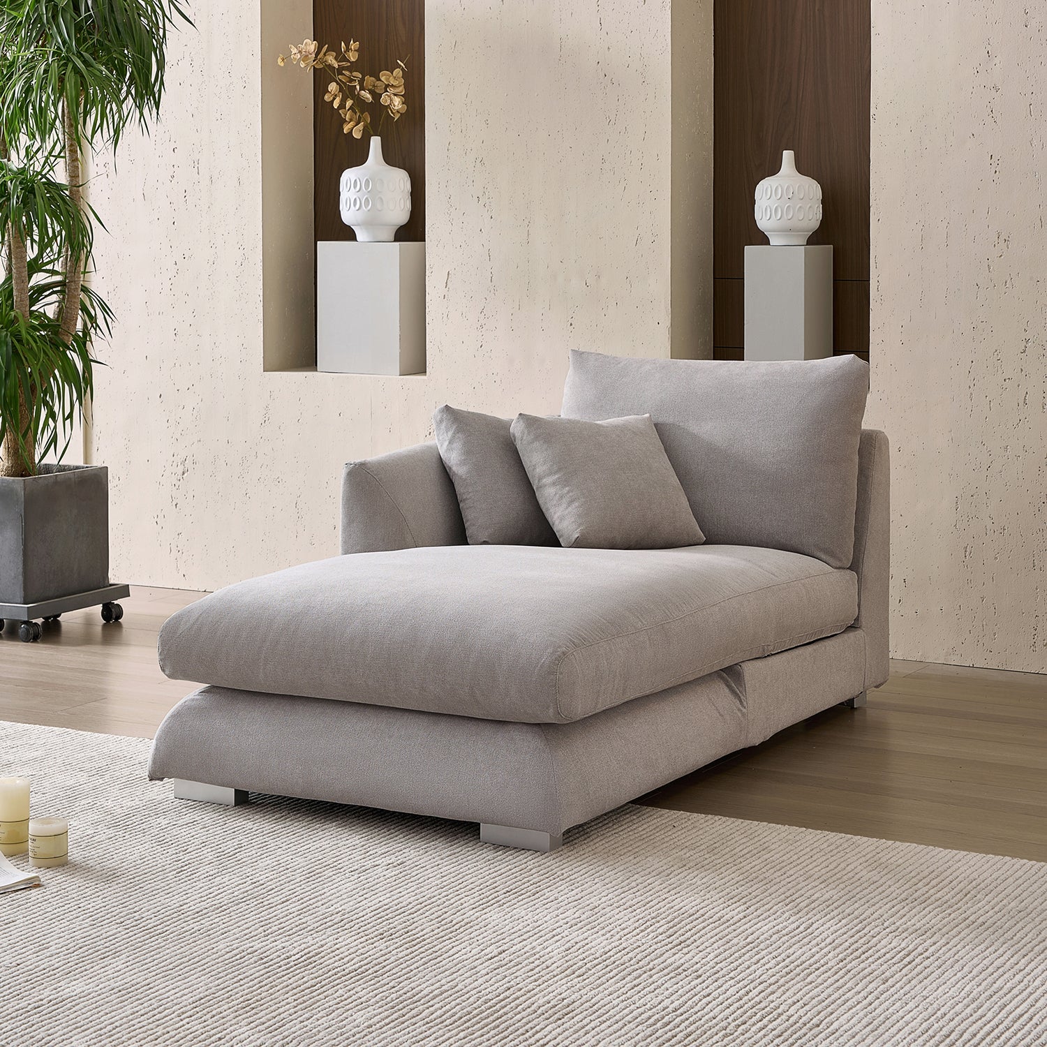 Modular - Feathers - Chaise - MC - Mario Capasa