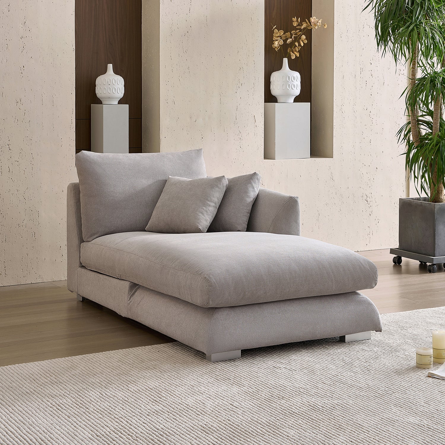 Modular - Feathers - Chaise - MC - Mario Capasa