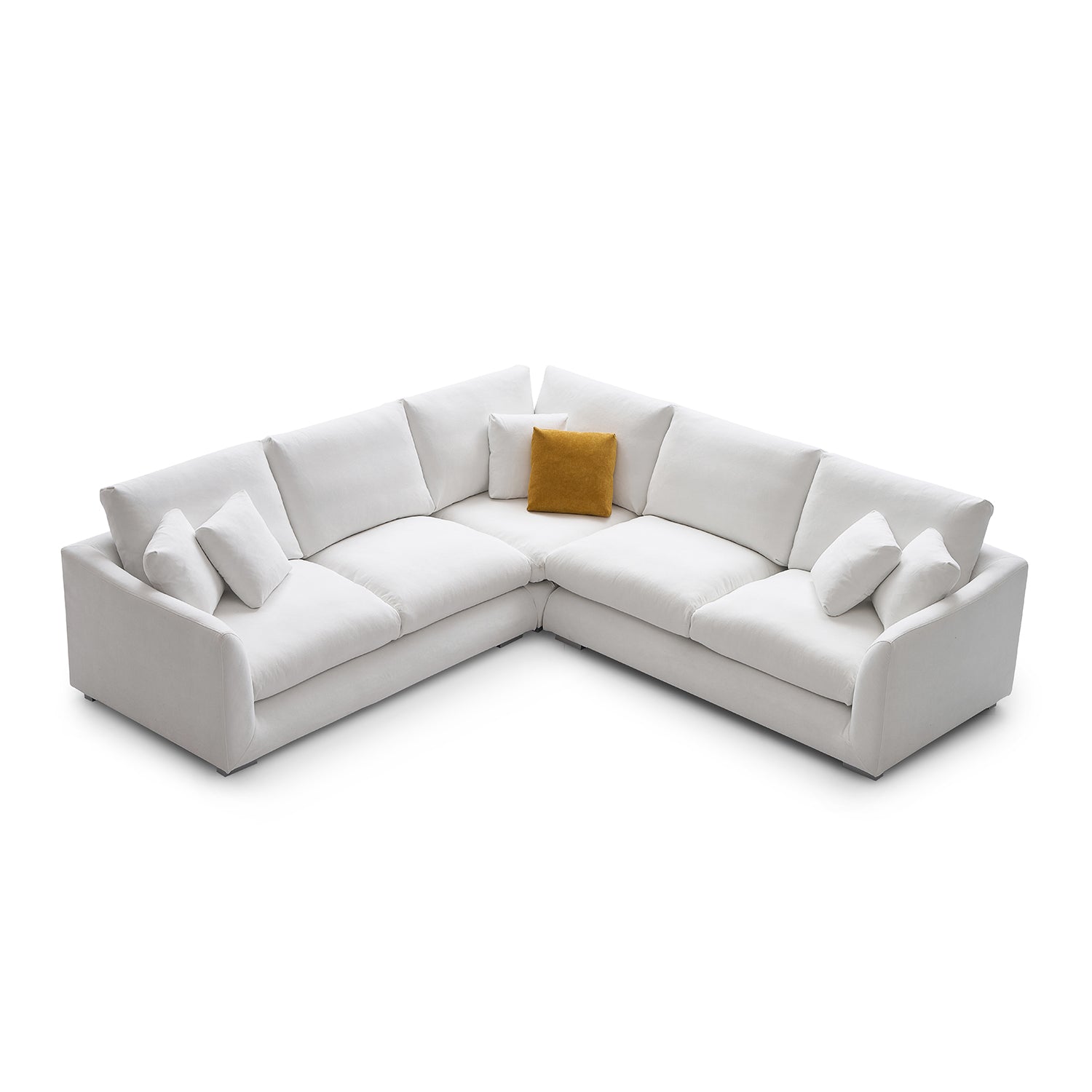 Sofa - Feathers L Sectional - MC - Mario Capasa