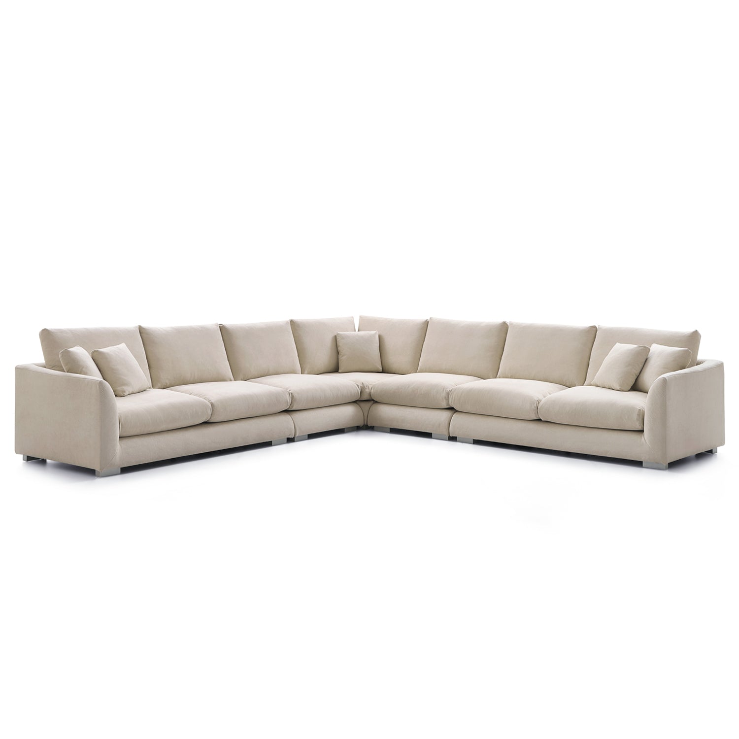 Sofa - Feathers L Sectional - MC - Mario Capasa