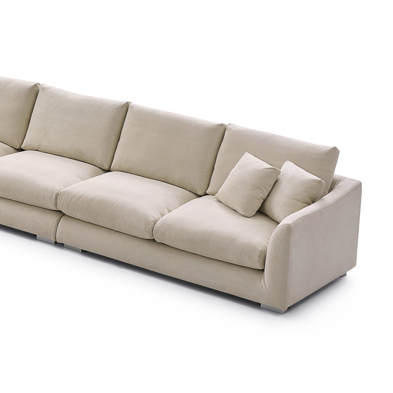 Sofa - Feathers L Sectional - MC - Mario Capasa