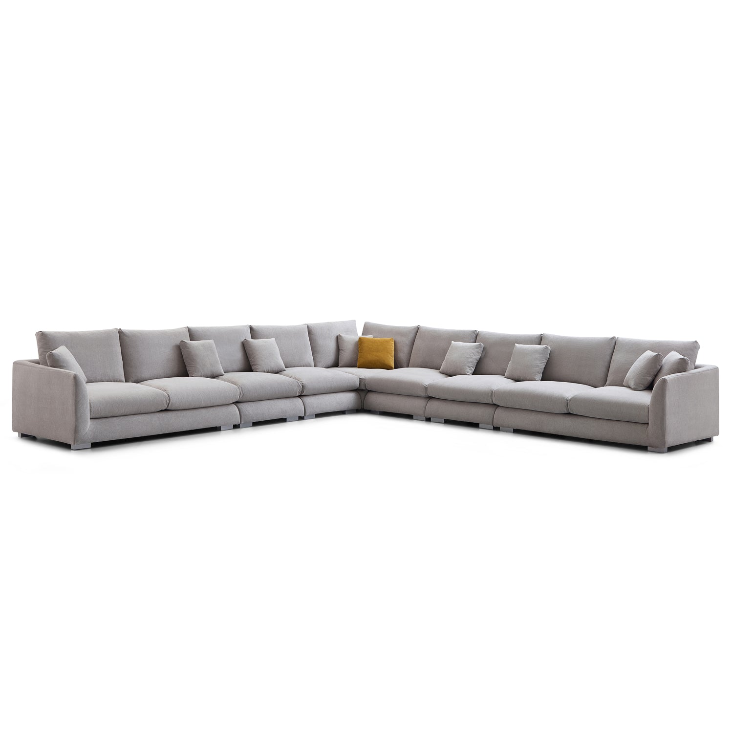 Sofa - Feathers L Sectional - MC - Mario Capasa