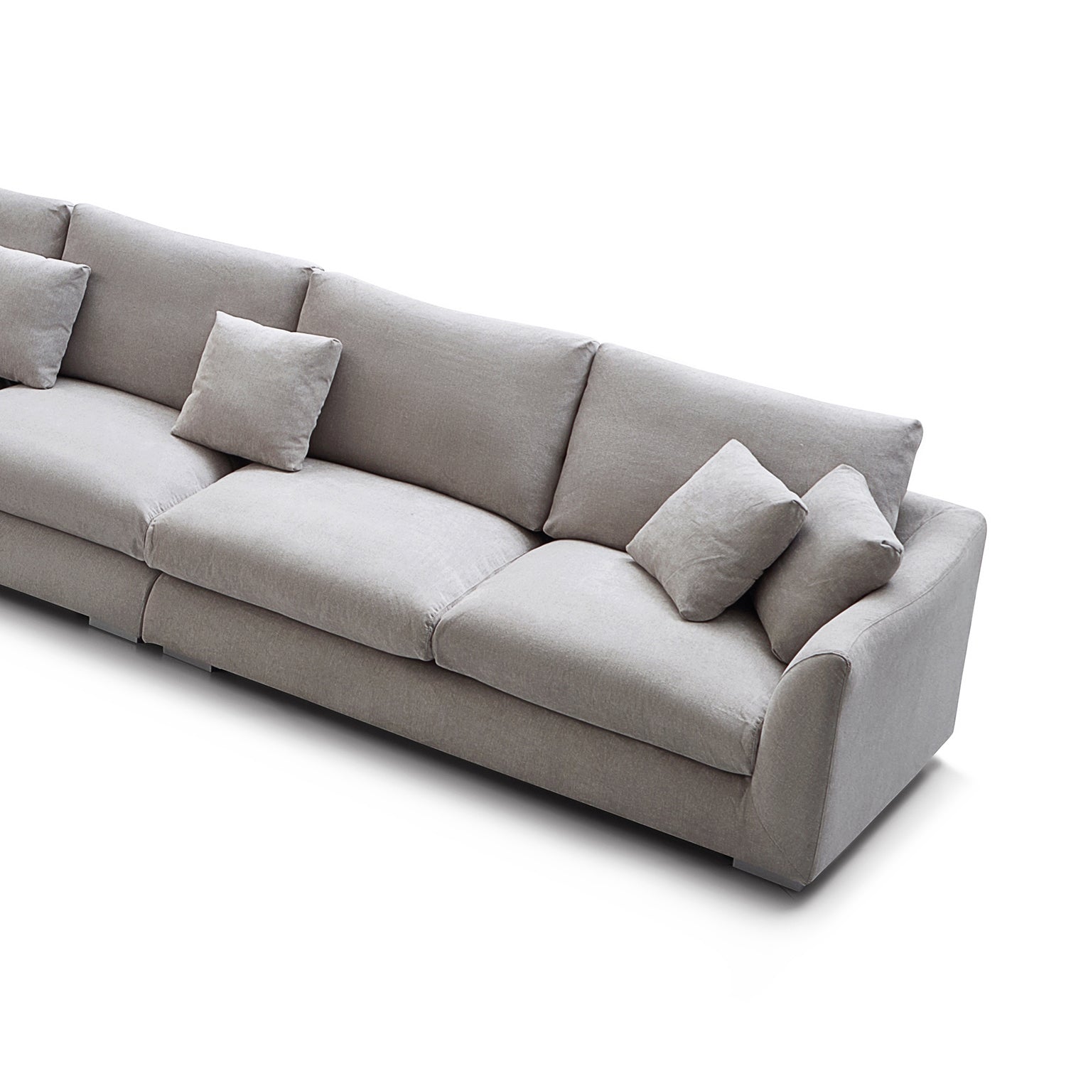 Sofa - Feathers L Sectional - MC - Mario Capasa