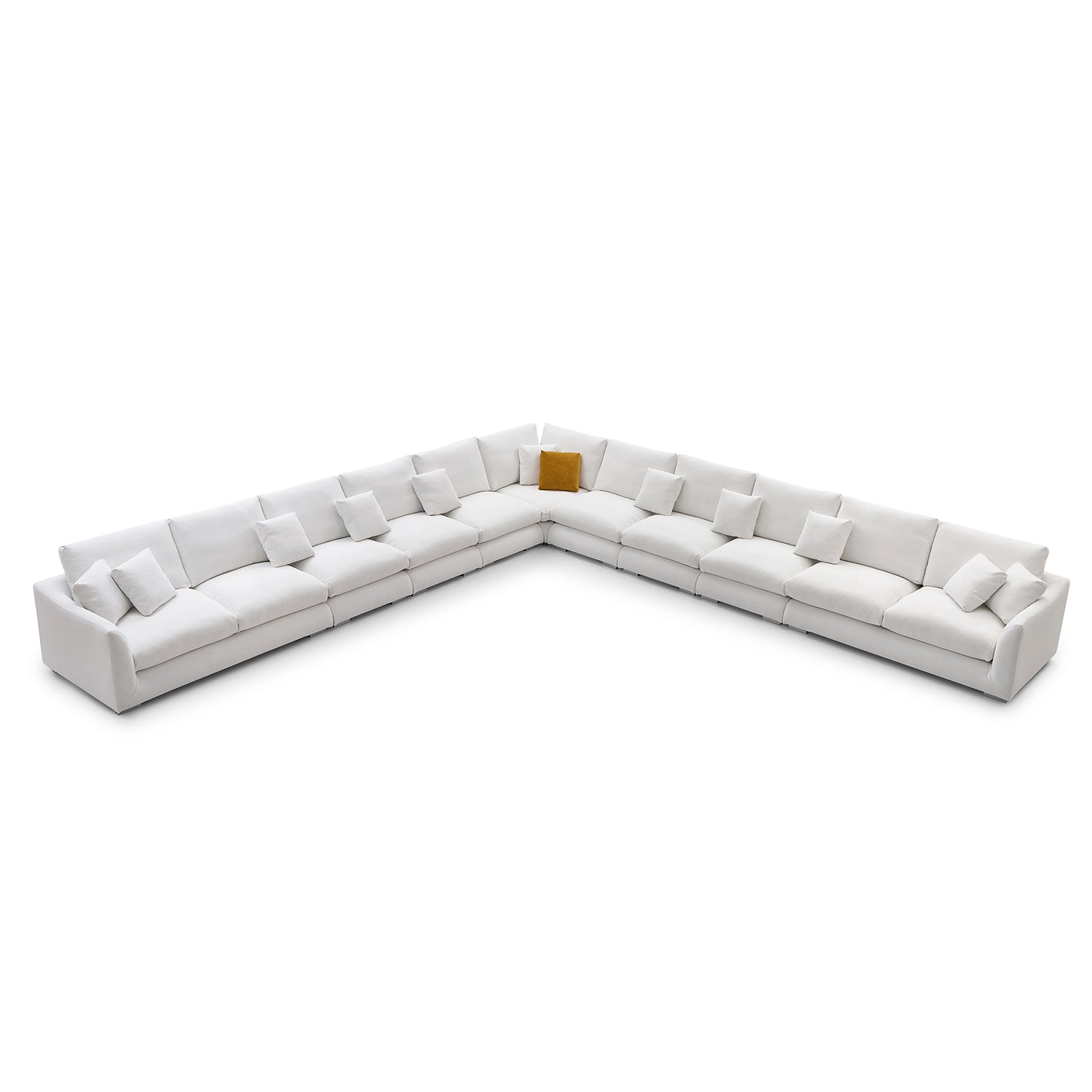 Sofa - Feathers L Sectional - MC - Mario Capasa