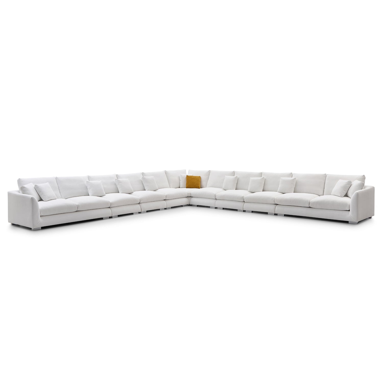 Sofa - Feathers L Sectional - MC - Mario Capasa