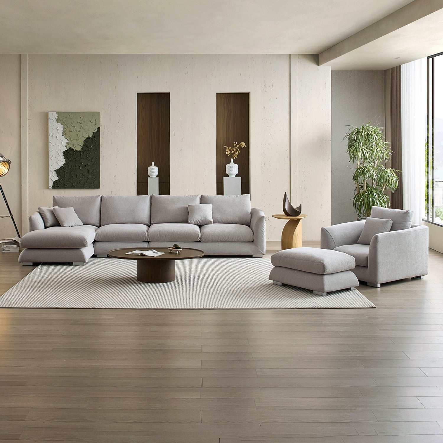 Sofa - Feathers Room Set - MC - Mario Capasa