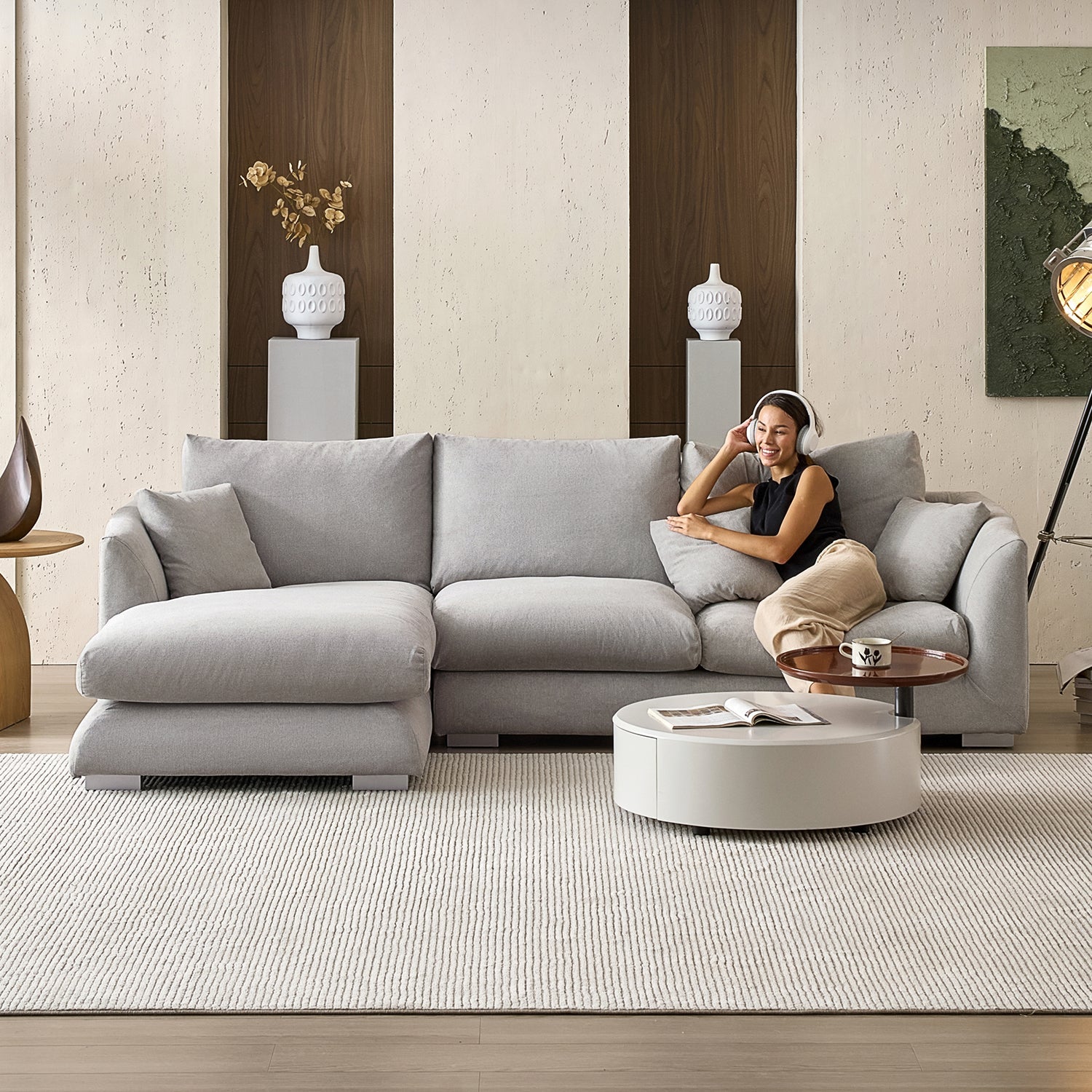 sectional - Feathers Sectional - MC - Mario Capasa
