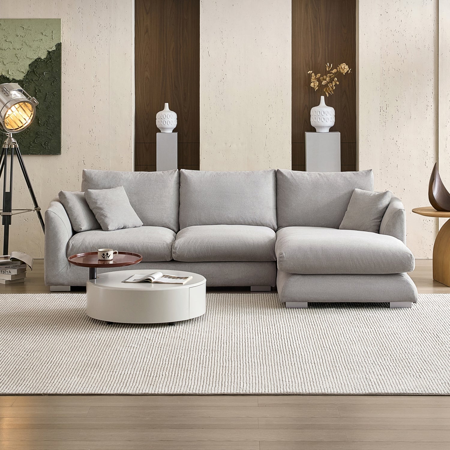 sectional - Feathers Sectional - MC - Mario Capasa